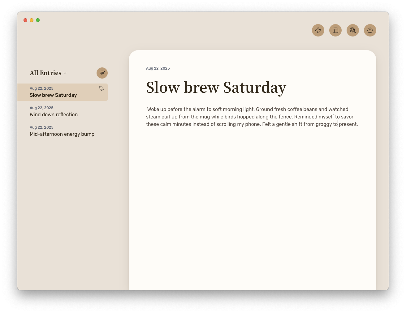 Lucive app interface screenshot